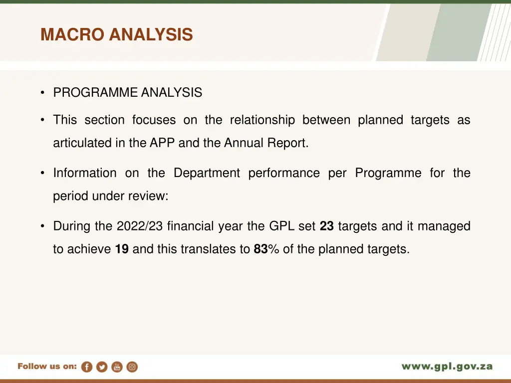 macro analysis