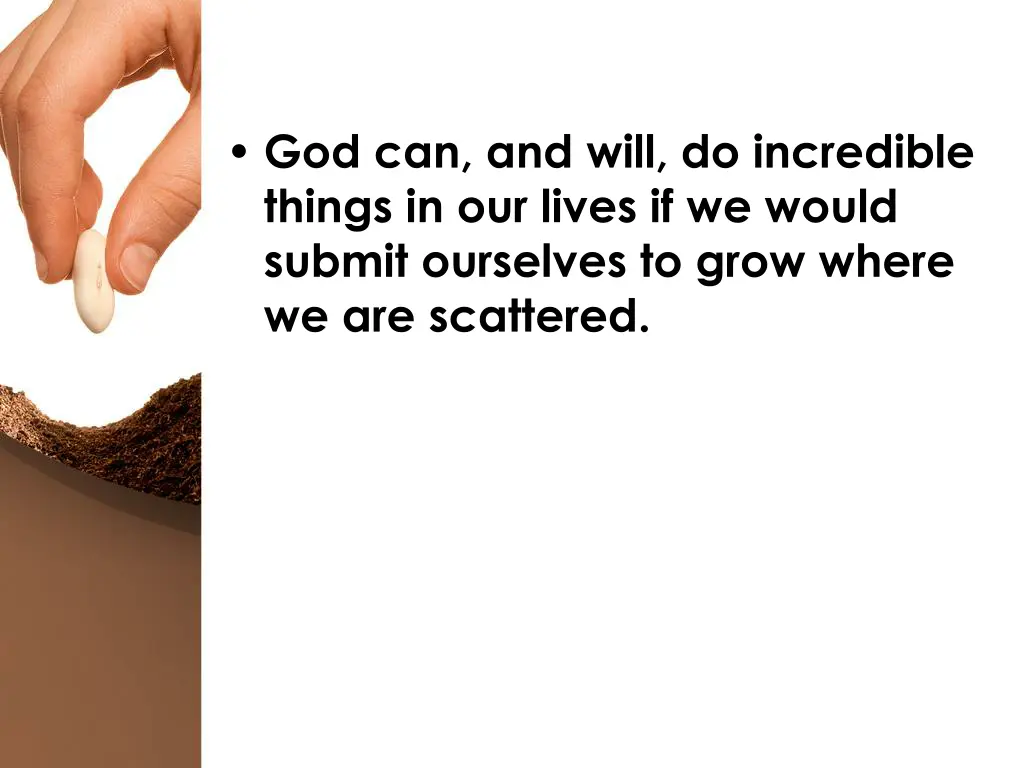 god can and will do incredible things