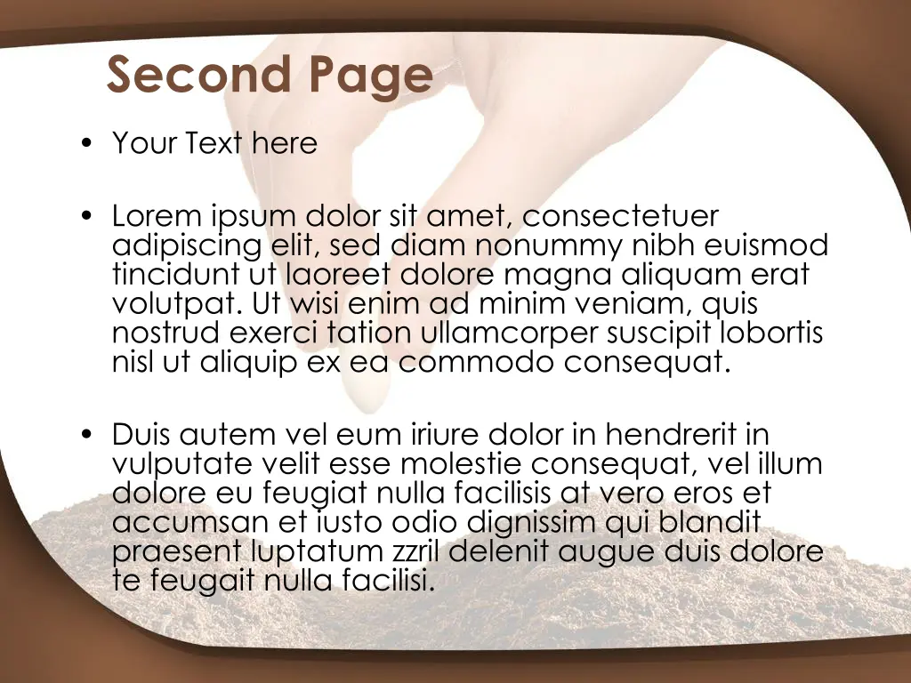 second page