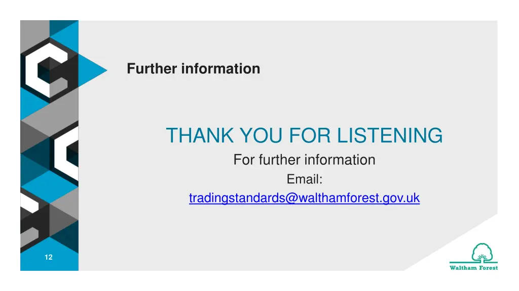 further information