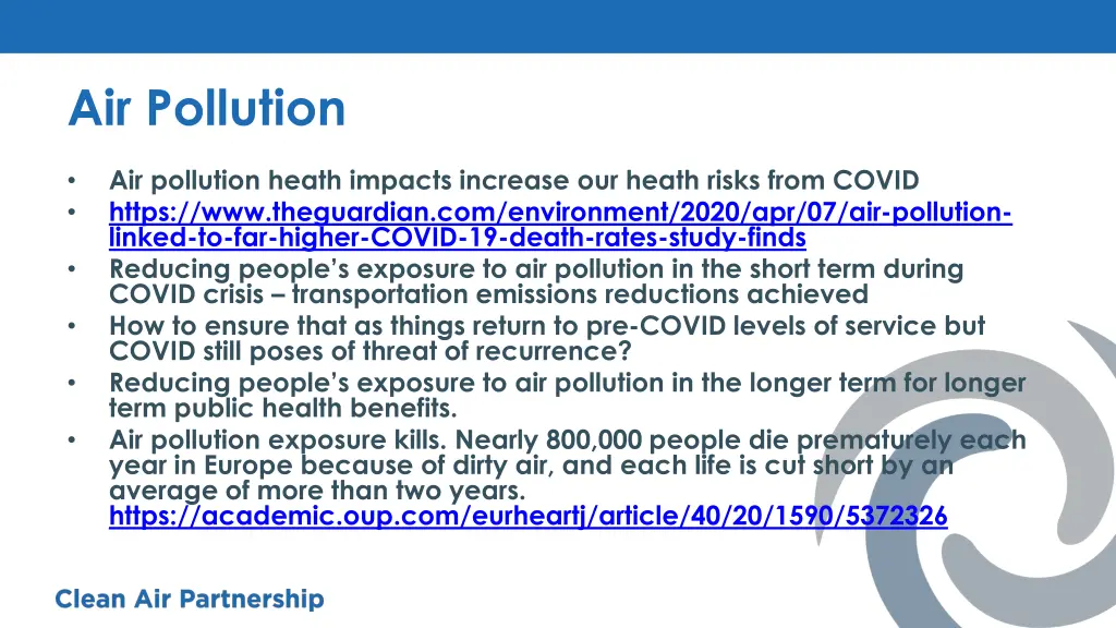 air pollution