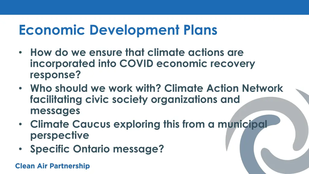 economic development plans