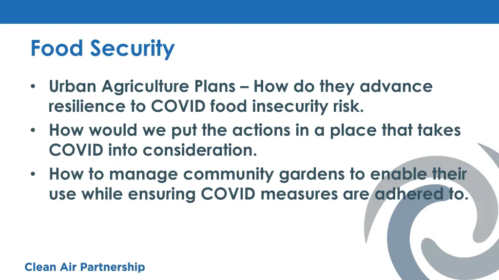 food security