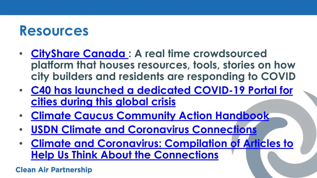 resources