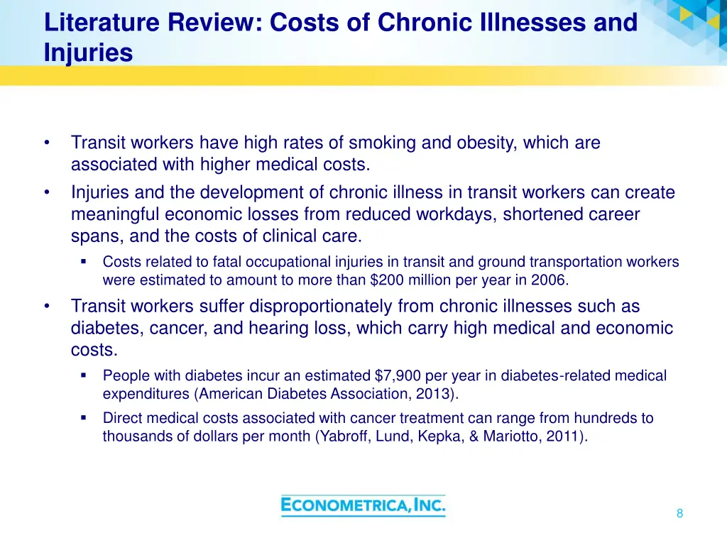 literature review costs of chronic illnesses