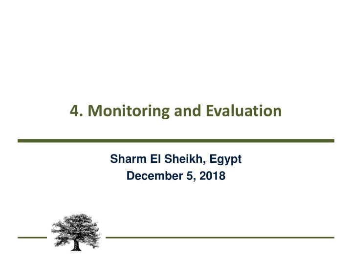 4 monitoring and evaluation