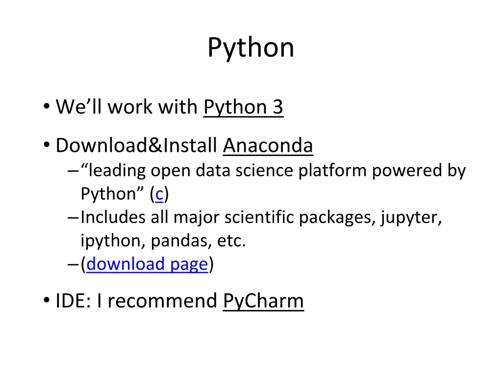 python