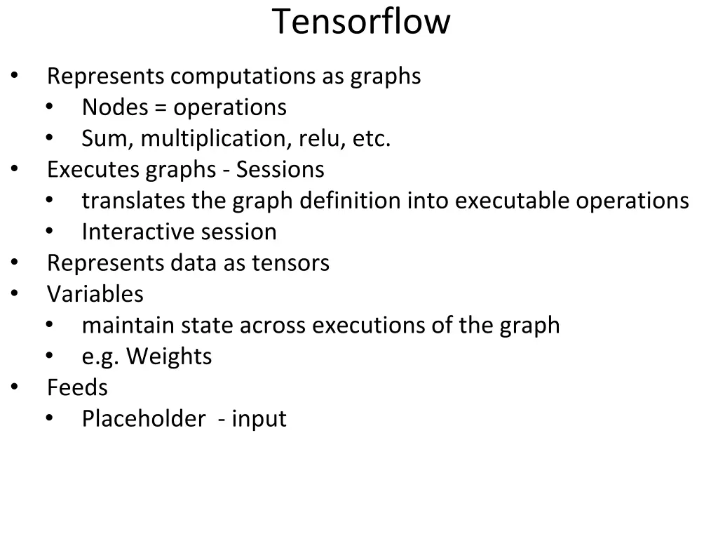tensorflow
