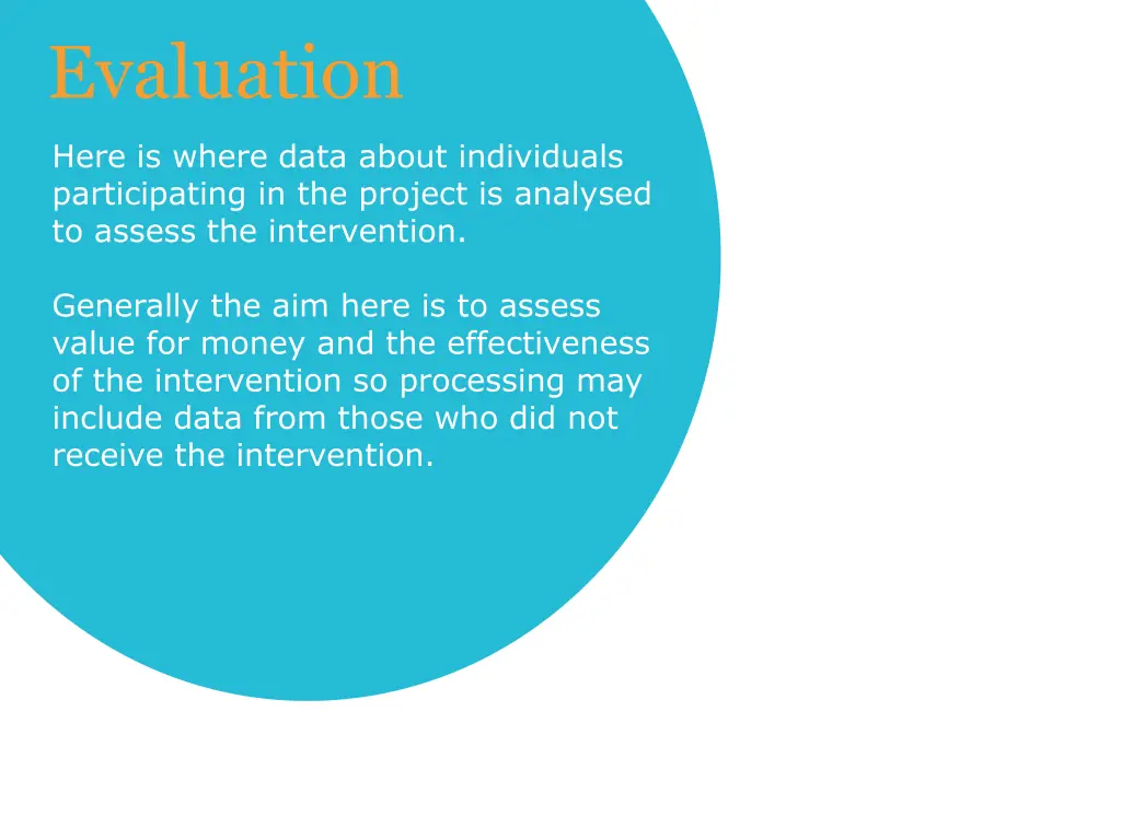 evaluation