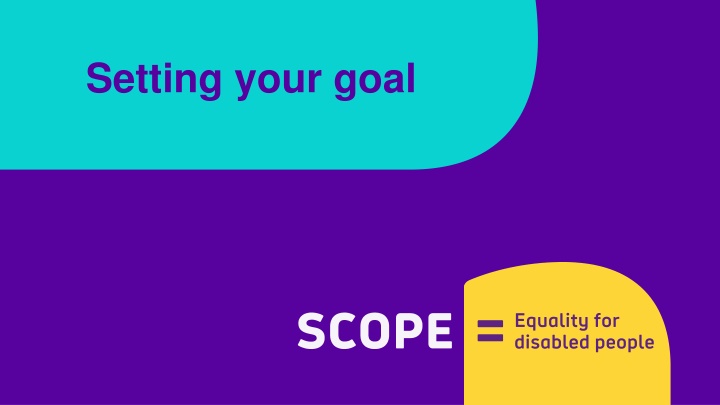 setting your goal