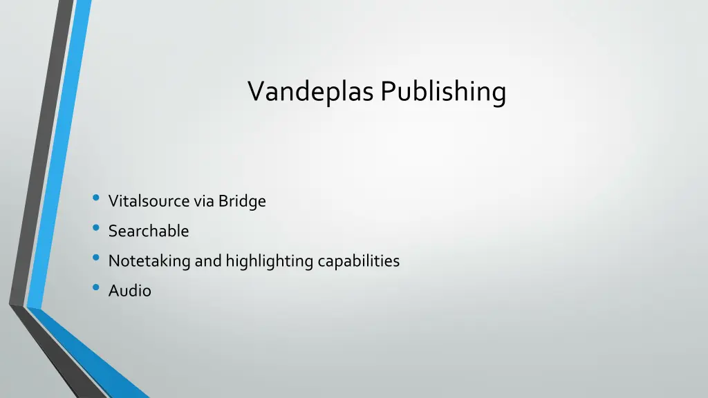 vandeplas publishing