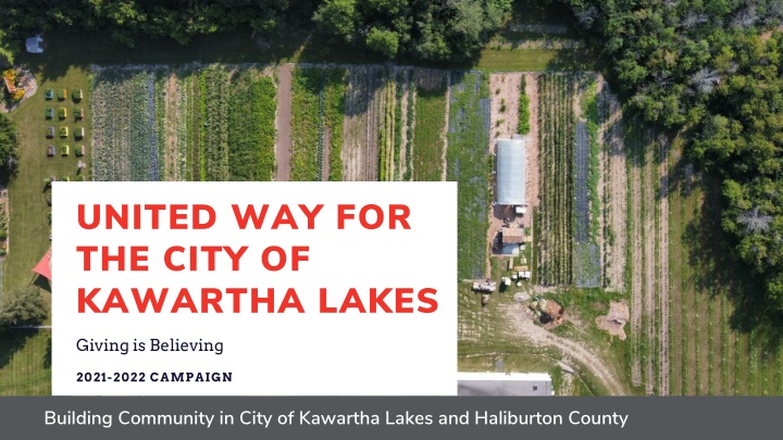 united way for the city of kawartha lakes