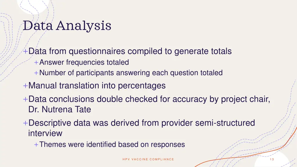 data analysis