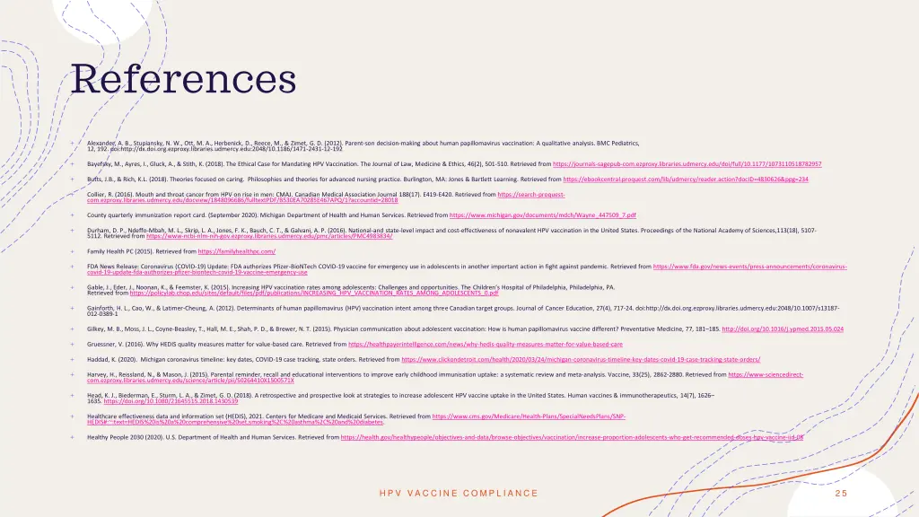 references
