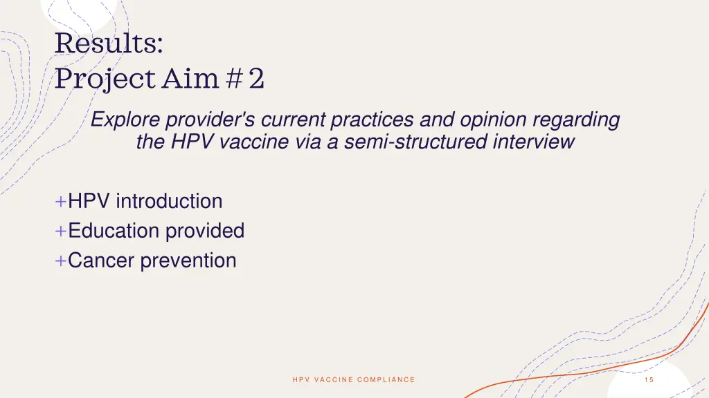 results project aim 2