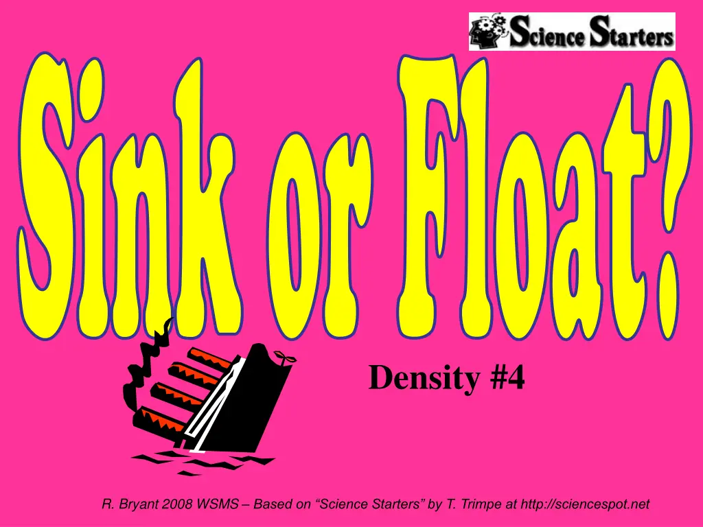 sink or float