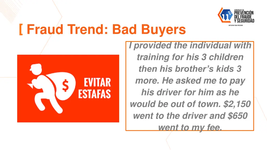fraud trend bad buyers