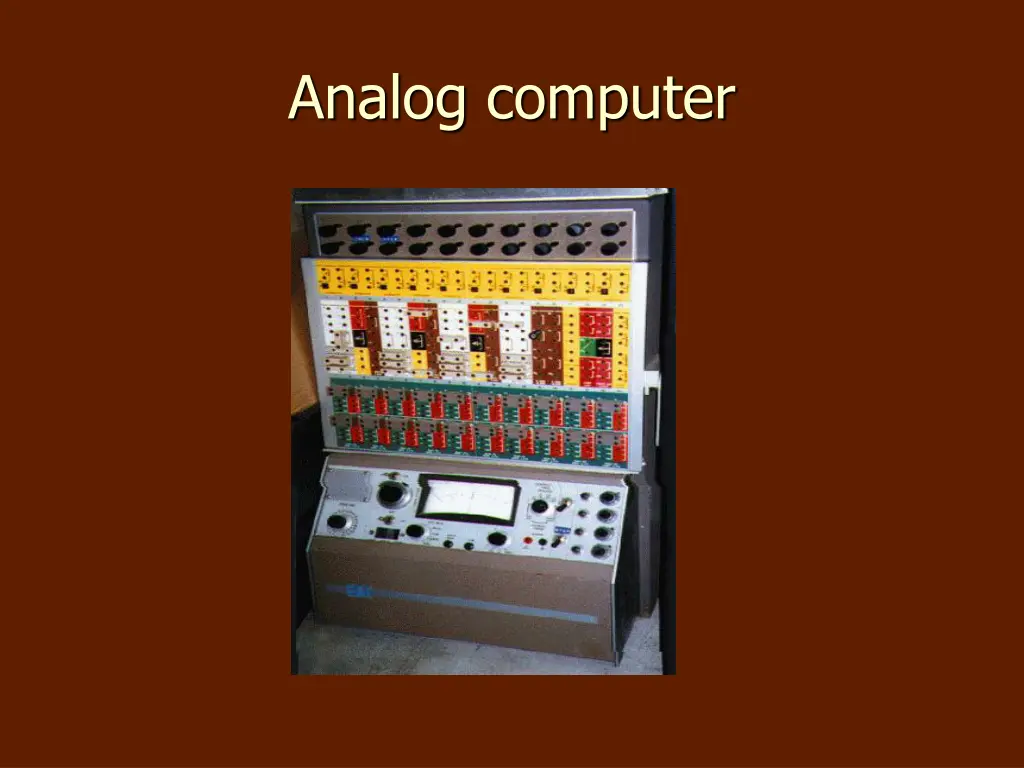 analog computer 1