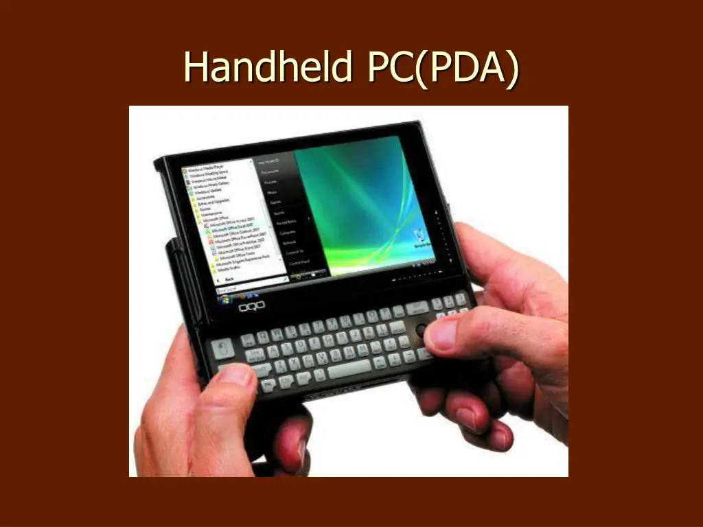 handheld pc pda