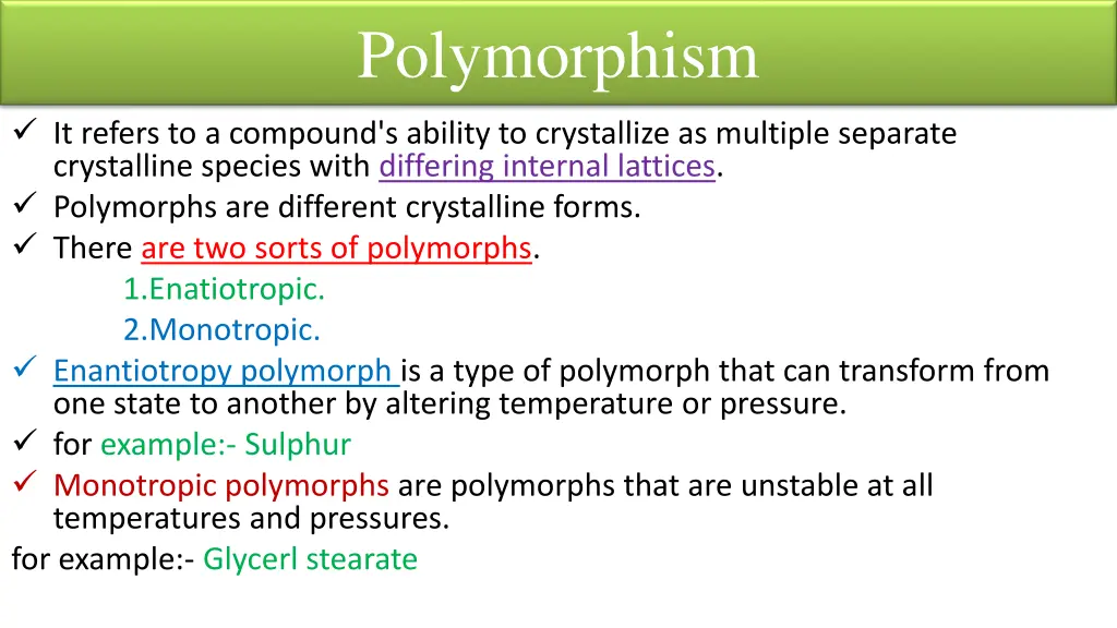 polymorphism