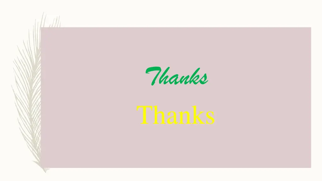 thanks thanks