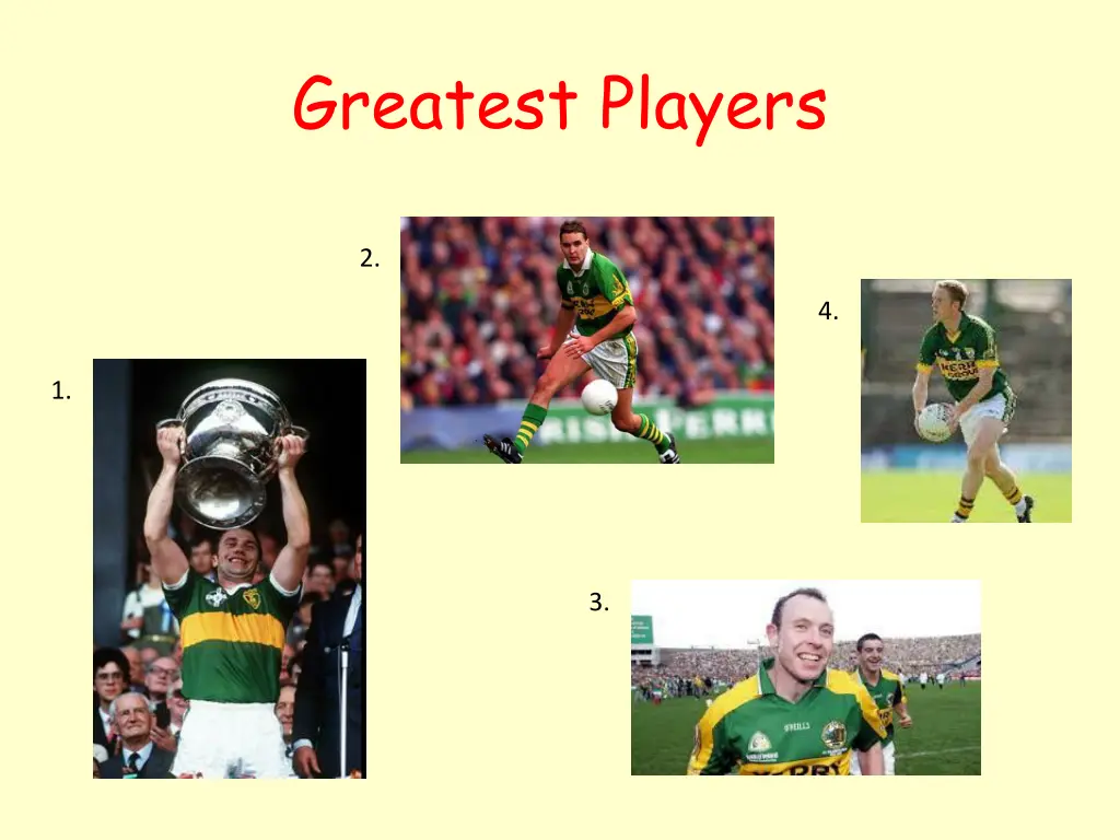 greatest players