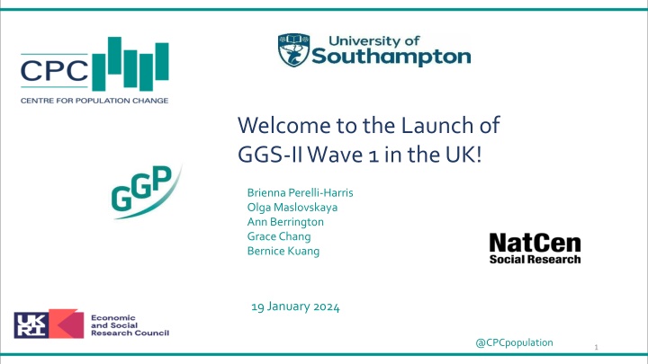 welcome to the launch of ggs ii wave 1 in the uk