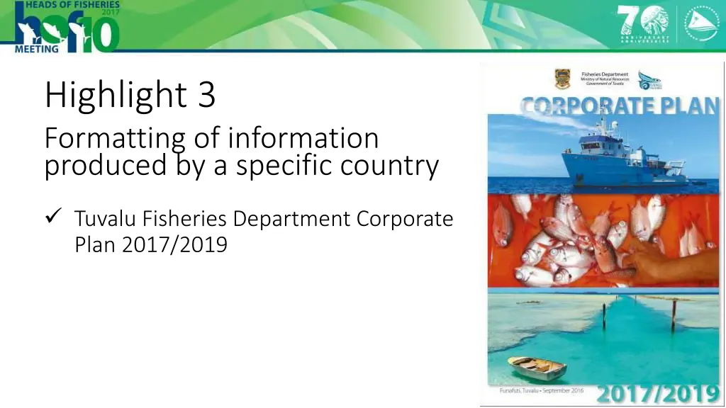 highlight 3 formatting of information produced