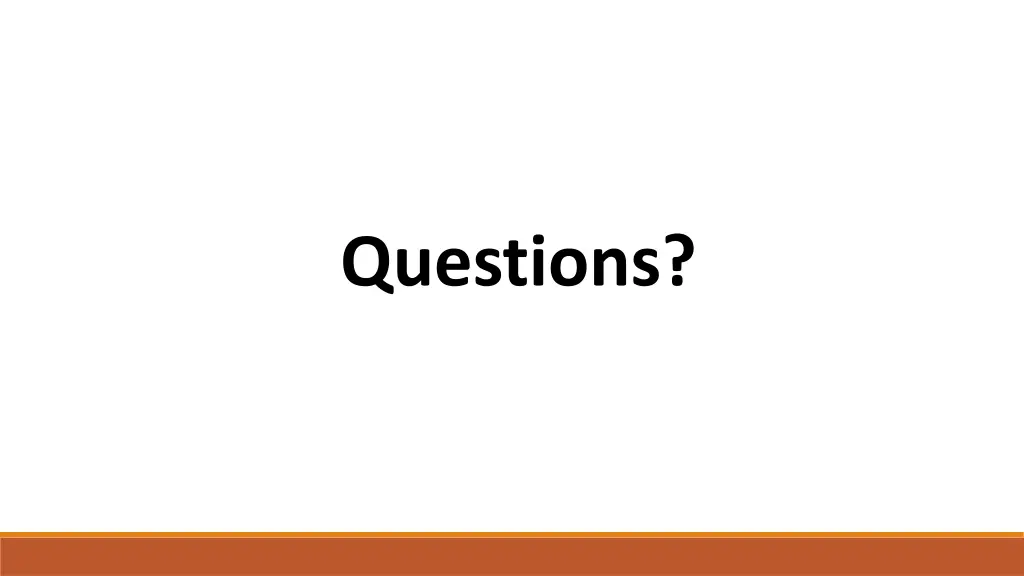 questions