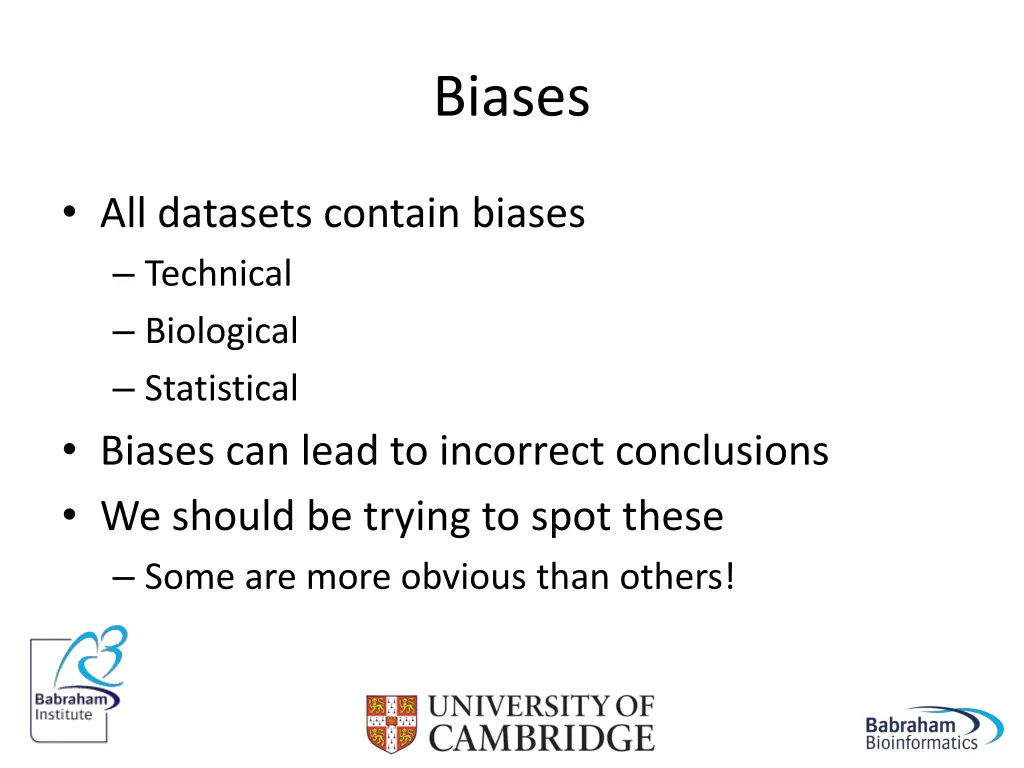 biases