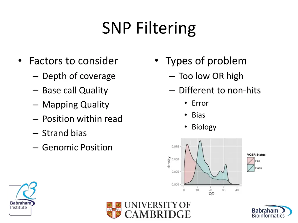 snp filtering