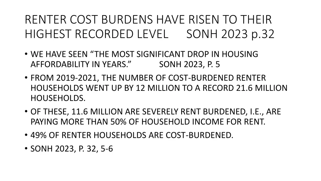 renter cost burdens have risen to their highest