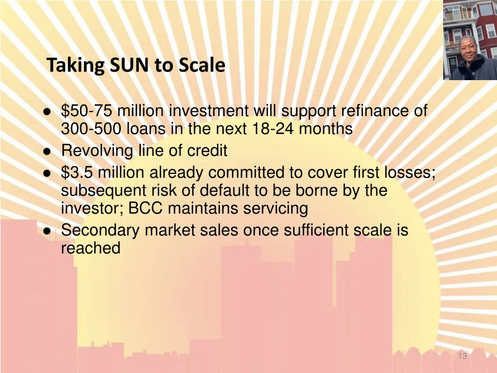 taking sun to scale