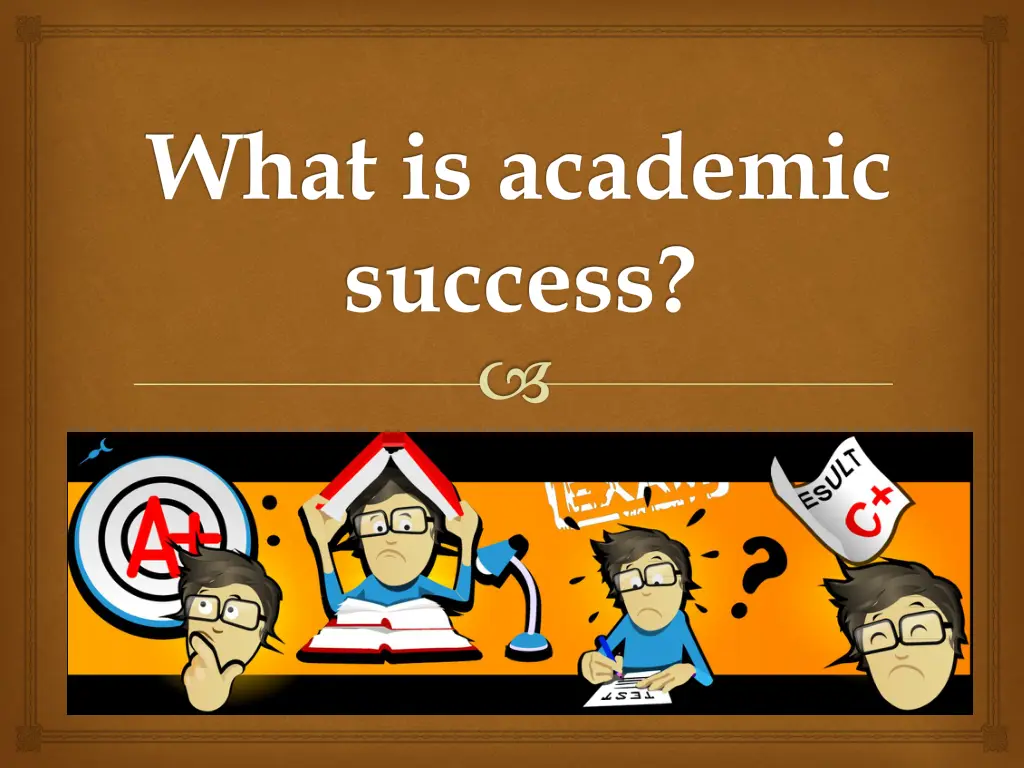 what is academic success