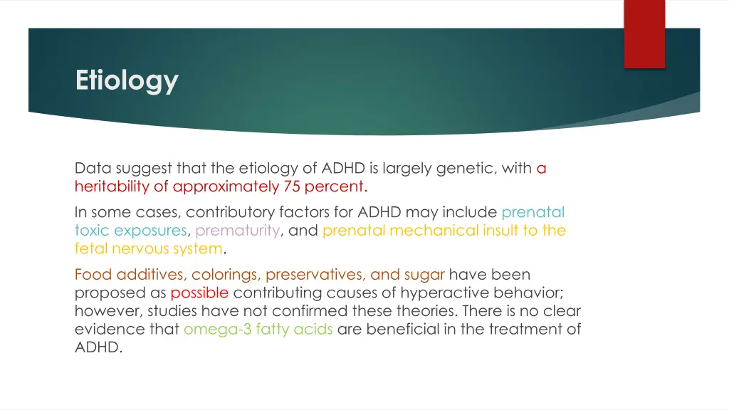 etiology