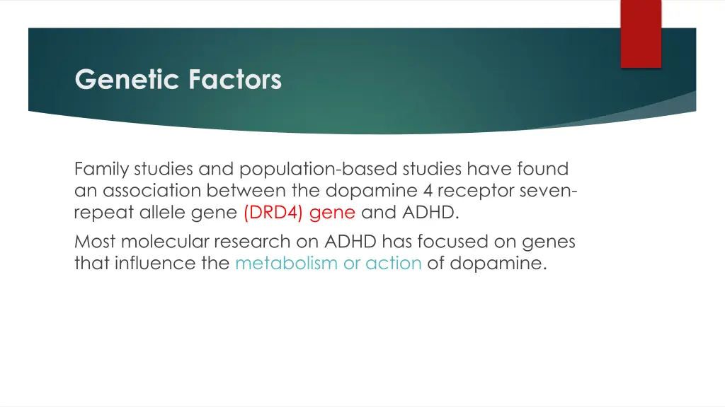 genetic factors