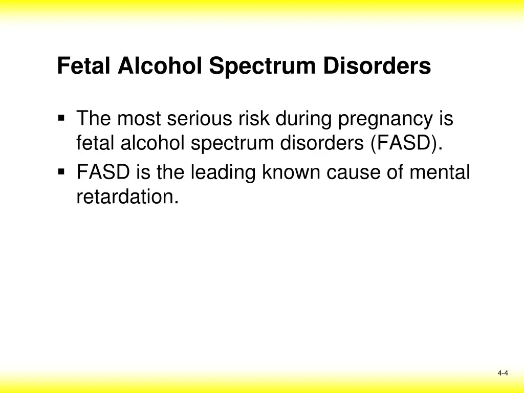 fetal alcohol spectrum disorders