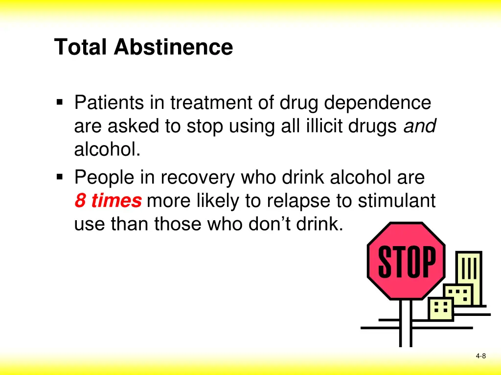 total abstinence