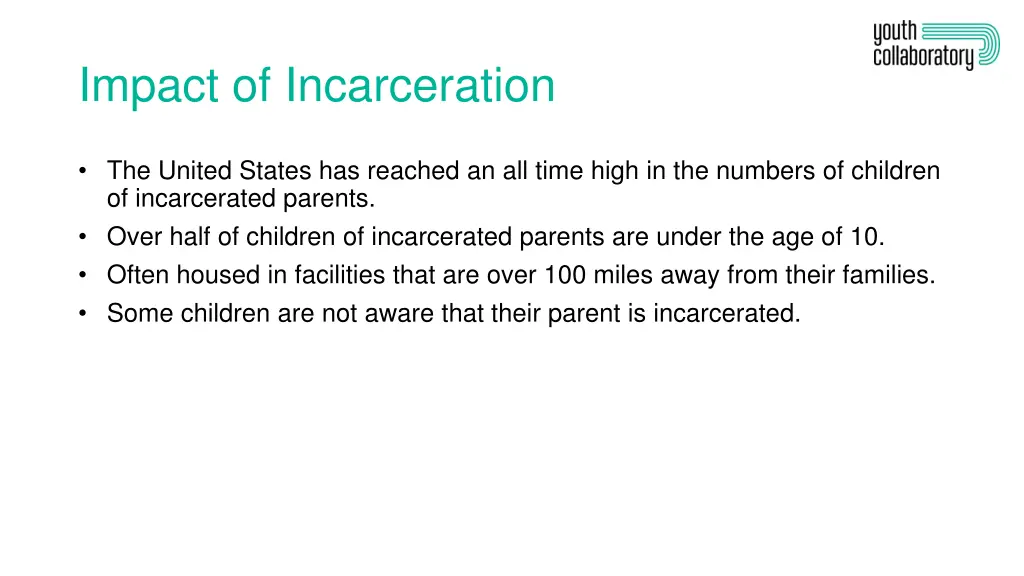 impact of incarceration