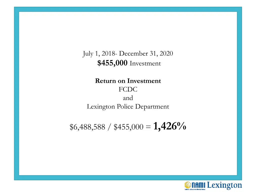 july 1 2018 december 31 2020 455 000 investment 3