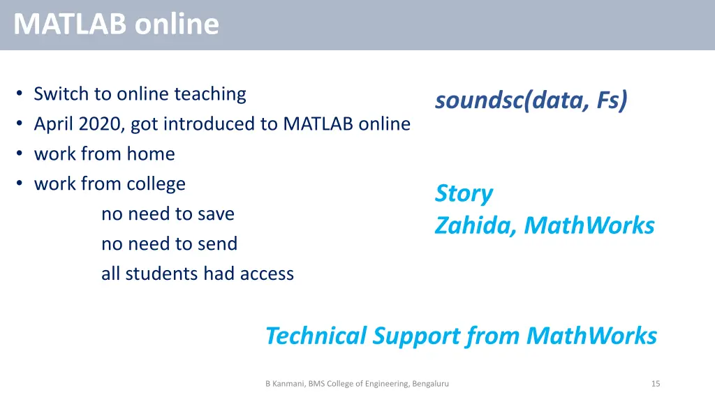 matlab online 1