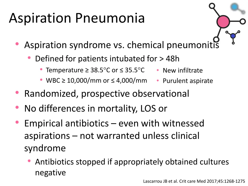 aspiration pneumonia