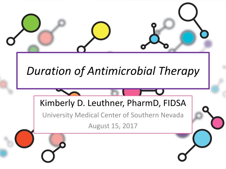 duration of antimicrobial therapy