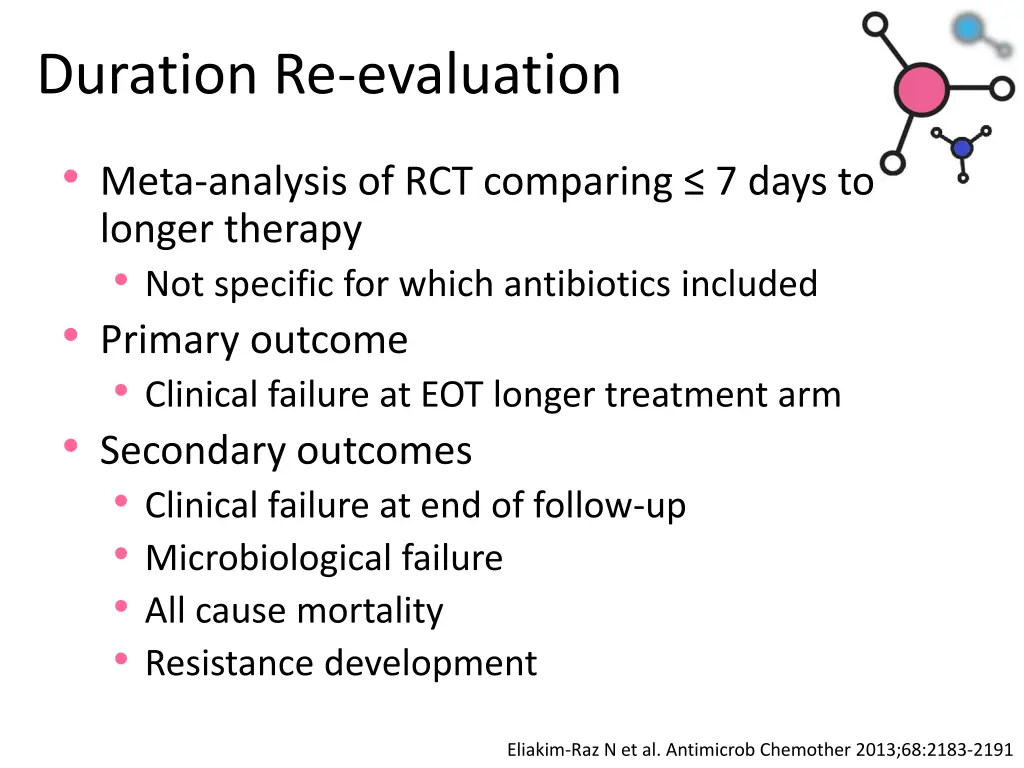 duration re evaluation
