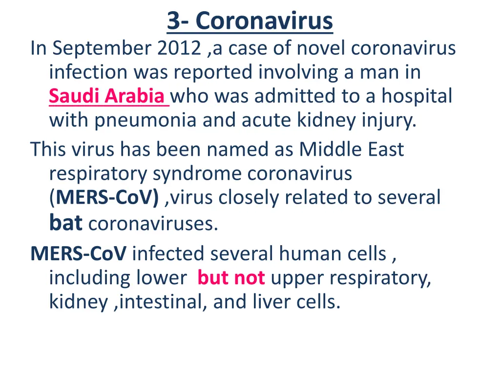 3 coronavirus