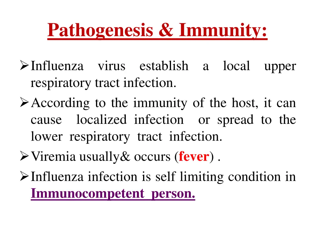 pathogenesis immunity