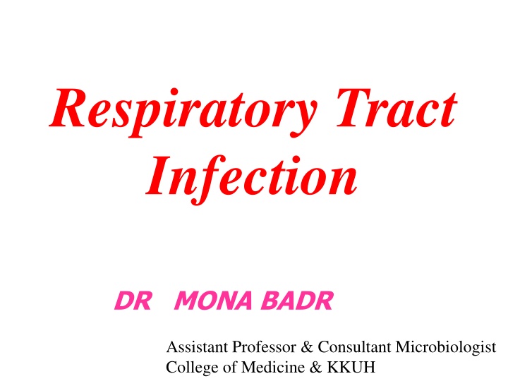 respiratory tract infection