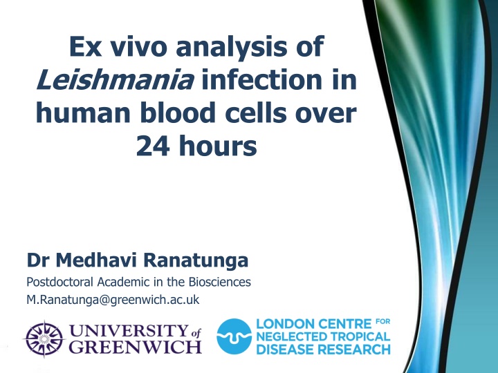 ex vivo analysis of leishmania infection in human