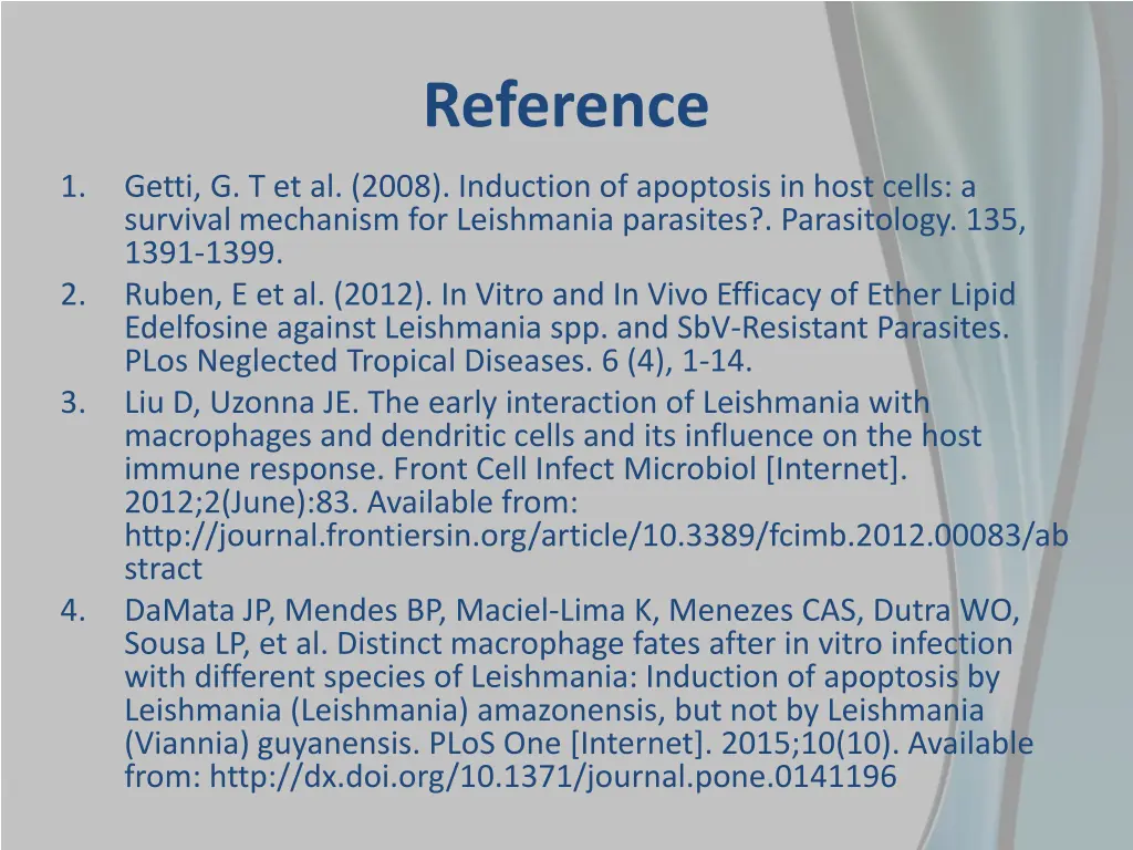 reference