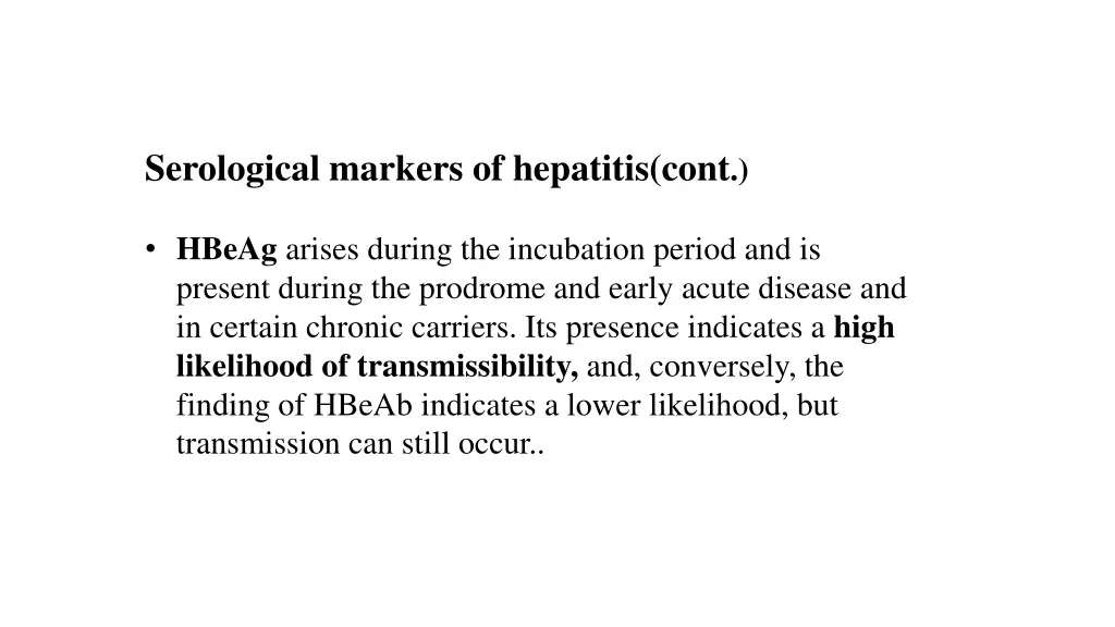 serological markers of hepatitis cont 2